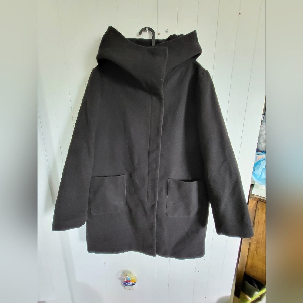Asymmetrical Winter Peacoat